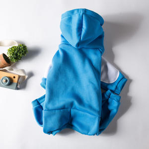 Ropa de cuatro patas de otoño e invierno con capucha para galgo pequeño Whippet, ropa cálida de poliéster para perros Bedlington para gatos - Product Image 4