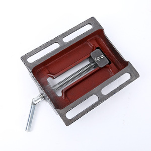 Tornillos de Banco Mecánicos de Precisión de Fabricante, Tornillos de Banco de Estilo Americano con Mordazas Planas, Tornillos de Banco de Hierro Fundido para Comercio Transfronterizo - Product Image 4