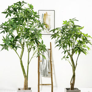 Pachira-maceta Artificial para acuario, planta de Guiana, árbol de castaño - Product Image 3