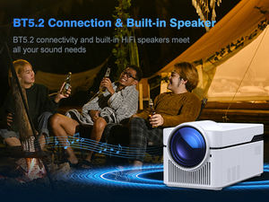 Projecteur à ultra courte focale LCD LED HY450NTV, licence officielle Netflix, résolution native 1080p, intégré, portable, home <span class=keywords><strong>cinéma</strong></span> - Product Image 3