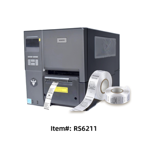 เครื่องพิมพ์ฉลากเสื้อผ้า EU Ronsu สำหรับป้ายซักผ้า ป้ายผ้า ป้ายติดสินค้า ความละเอียด 600 DPI เกรดอุตสาหกรรม เครื่องพิมพ์บาร์โค้ดประสิทธิภาพสูง ขนาด 2 นิ้ว - Product Image 1