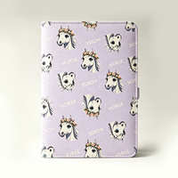 YALONG YLA5R017 A5 - Cuaderno de Tapa Dura de Cuero con Estampado de Caballo de Dibujos Animados, Cierre Elástico, Personalizable, Regalo al por Mayor