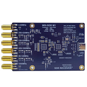 RSP1 Msi2500 Msi001 récepteur SDR toutes bandes 1ppm TCXO MSI-SDR circuit de module de réception radio amateur - Product Image 1
