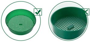 Green Plastic Garden Sieve Riddle Sifter for Compost Stone Gravel Soil - Product Image 5