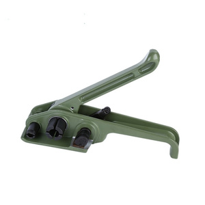 Vật nuôi Nhựa Dây đeo thắt chặt + niêm phong đóng gói công cụ thiết lập của nhãn hiệu thép đóng đai công cụ - Product Image 4