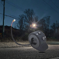 Accélérateur à pouce noir pour trottinette électrique KUGOO G5, contrôleur de trottinette avec contrôle de vitesse et interrupteur de phare