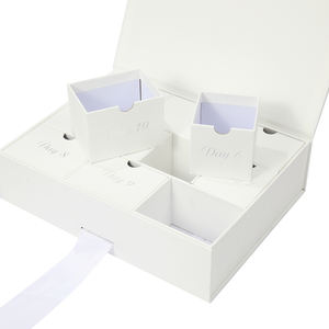 Nuove Scatole Regalo Personalizzate all'Ingrosso per Gioielli, Cosmetici, Trucchi, Calendario dell'Avvento Personalizzato con Logo, Consegna in 10 Giorni - Product Image 4