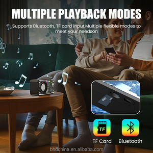 Sıcak satış şeffaf açık <span class=keywords><strong>BlueTooth</strong></span> hoparlör renkli ev Surround ses hoparlörler hoparlör kutusu - Product Image 4