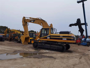 Excavadora Caterpillar 330BL usada, hecha en Japón, 20 toneladas de peso operativo, excavadora sobre orugas, motor de bomba, motor de segunda mano 320D, venta - Product Image 2