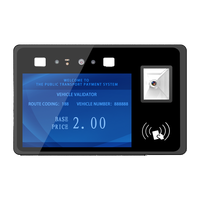 Validador de autobús Android PF818 con escáner de código QR, validador de autobús, dispositivo de deslizamiento de tarjeta de pago, máquina, validador de billetes de autobús