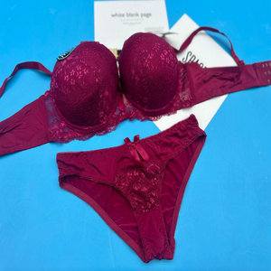 Conjunto de Lencería Modelo YRF027 de $1.76, Tallas 46-56 E, Tallas Grandes, Fotos de Senos <span class=keywords><strong>sin</strong></span> Sujetador, Conjuntos de Tanga con Colores - Product Image 4