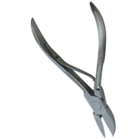 Coupe-ongles professionnel de luxe 5-en-1 en acier inoxydable robuste avec lame de précision affûtée pour manucure et pédicure