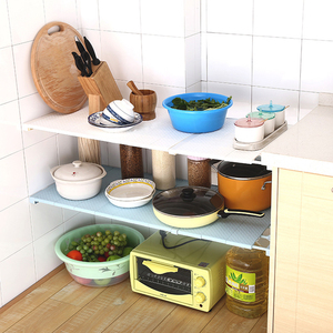 Organizador de Armario Ajustable, <span class=keywords><strong>Estante</strong></span> de Almacenamiento, Estantes Decorativos para Armario Montados en la <span class=keywords><strong>Pared</strong></span>, Soportes para Gabinetes - Product Image 5