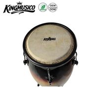 Wooden Conga Drum 10 +11 Inch Set Percussion Instruments Musical Instruments Customizable Logo Factory Wholesale