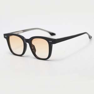 Lunettes de soleil carrées à grande monture, avec logo personnalisé, style rétro 2025, pour hommes et femmes, monture TR90, verres dégradés, protection UV400, idéales pour la conduite - Product Image 2