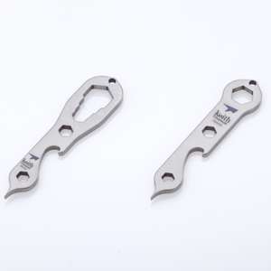 다기능 EDC 포켓 도구 드라이버 육각 렌치 스포크 렌치 병따개-캠핑 및 하이킹 생존 키트 용 - Product Image 3