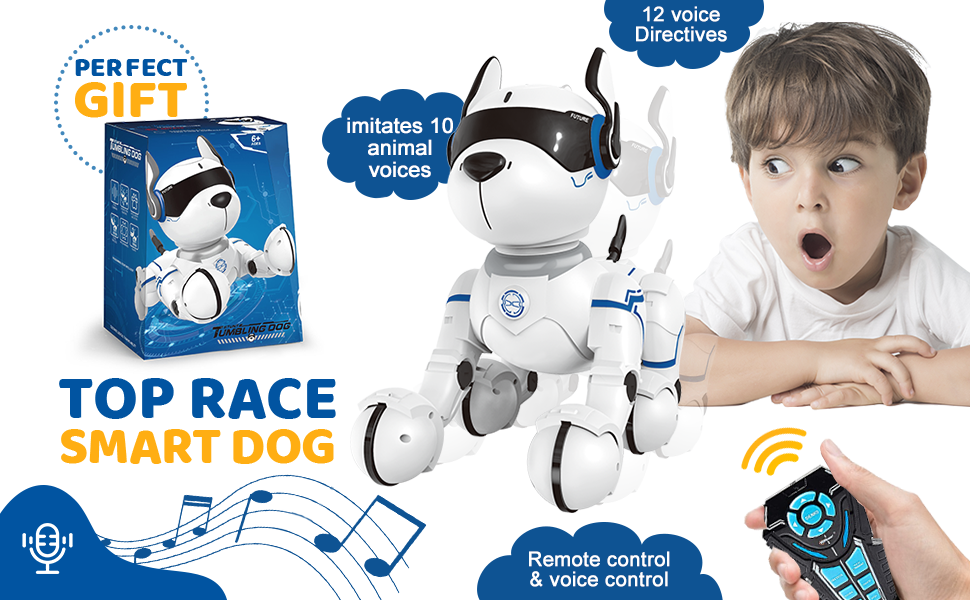 インタラクティブ電子インテリジェントロボット犬のおもちゃ