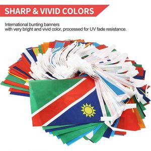 Drapeau en guirlande de la République démocratique du Congo pour événements nationaux, vente chaude, directement du fabricant - Product Image 6