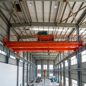 Grúa Puente de Doble Viga de 10 y 20 Toneladas con Control Remoto Inalámbrico y Gancho de Elevación - Product Image 4