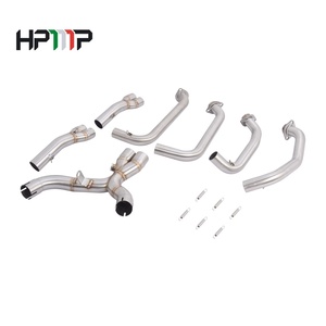 Sistema de Tubo de Escape Delantero para Motocicleta <span class=keywords><strong>Kawasaki</strong></span> Z1000 Z1000SX <span class=keywords><strong>Ninja</strong></span> <span class=keywords><strong>1000</strong></span> <span class=keywords><strong>2010</strong></span>-2020, Acero Inoxidable Plateado - Product Image 2