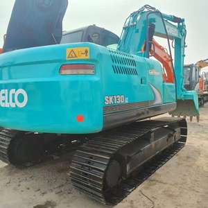 Excavatrice sur chenilles Kobelco SK130 d'occasion en bon état, vente chaude de machines d'occasion du Japon, Kobelco SK200 60 75 130 135 140 210 350 - Product Image 1