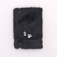 Carnet de notes Beetlejuice en peluche, officiellement sous licence, doux et moelleux, papeterie Kawaii pour enfants, cadeau gothique mignon