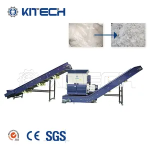 Fully Automatic PP PE PET Plastic Film Recycling Pellet Machine Extruder