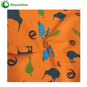 Tela Suave Estampada 90% Algodón 10% Elastano para Niños Pequeños - Product Image 3