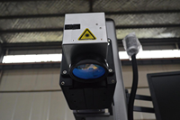 HOLY LASER Marqueur laser à fibre de bureau 20W avec tête MAX pour gravure profonde sur métal et plastique 0,1-0,5 mm 7000-12000 mm/s