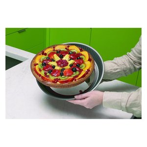 Moule à crostata en inox antiadhésif (28cm) Noir 86128EE - Product Image 3