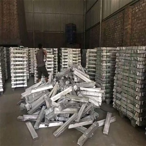 Lingots de plomb, alliage d'aluminium, lingots de zinc pur, lingots d'étain en métal pur à 99,994 % – Prix compétitif - Product Image 1
