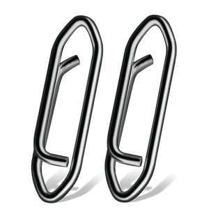 Fishing Power Clips Stainless Steel Swivel Snap <b>Hook</b> Quick Change Speed Clip Freshwater/Saltwater Tackle 20-1300 Working Load - Product Image 1