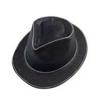Ballon de plage LED personnalisé télécommandé pour chapeau Fedora lumineux et chapeau de cowboy pour enterrement de vie de jeune fille, idéal pour les fêtes d'anniversaire néon