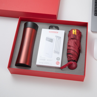 Kit de Regalo Corporativo Personalizado con Logotipo, Cuaderno A5 de Lujo, Taza, Bolígrafo, Set de Regalo Promocional Corporativo