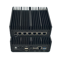 Mini PC de sécurité réseau 6x 2.5G I226 LAN J6412 12e génération N100 N300 N305 Routeur passerelle IoT industriel Pare-feu Pfsense