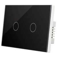 Interrupteur intelligent Tuya, télécommande, interrupteur tactile, fils neutres, 6 gangues, interrupteur intelligent Zigbee, 250V, normes US, AU, Brésil