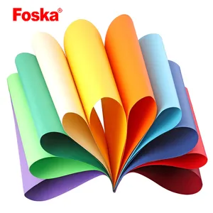 Foska अच्छी गुणवत्ता रंगीन ब्रिस्टल बोर्ड हस्तनिर्मित कागज