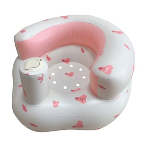 Sofá Inflable Portátil y Seguro de PVC para Bebés, Asiento para Bebés de 3 a 36 Meses - Product Image 3