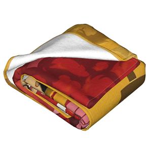 Manta con estampado de <span class=keywords><strong>manga</strong></span> de anime de una pieza para hombres y mujeres, mantas ultrasuaves para cama, varios tamaños - Product Image 3