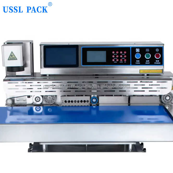 320FOL High-End Intelligent Fiber Laser Coding Band Sealer Automatic ...
