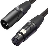 Harga Murah Kabel Mikrofon XLR Kabel Mikrofon XLR Pria Ke Wanita untuk Amplifier Mixer Speaker Dll