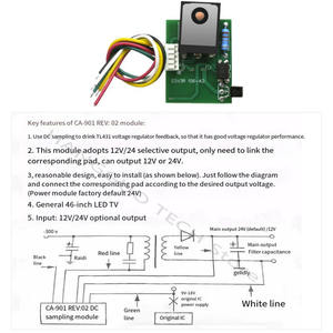 Module d'alimentation universel pour téléviseurs LCD de moins de 46 pouces, stable et facile à installer CA-901 - Product Image 4
