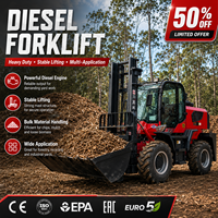Montacargas Diésel de Marca de Fábrica, 4x4, 3 Toneladas, 3.5 Toneladas, 5 Toneladas, Todoterreno, para Terrenos Difíciles, en Venta