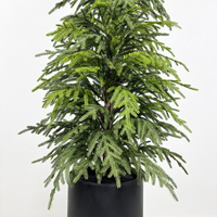 Hochwertige 180cm künstliche Kiefer Faux Greenery Bonsai Pflanze künstlicher Pflanzenbaum für Hausgarten Dekoration