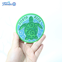 Sous-verres ronds en PVC recyclable avec logo personnalisé, tapis de tasse à bière, utilisation promotionnelle personnalisée, taille sur mesure pour les boissons