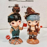 Figurines Popmart Hirono Prince Series, figurines en boîte mystère, design aléatoire, figurines d'action, jouets de collection, décorations pour la maison