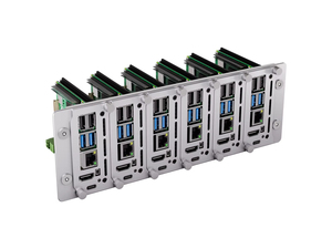 Kit de cluster de serveurs multi-nœuds PiRack-M6F pour Raspberry Pi 4/5, rack tout en alliage d'aluminium de 10 pouces, espace de montage de 2U de hauteur K425 - Product Image 4