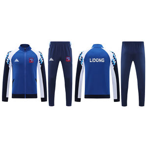 Fútbol España Club Traje Nuevo Diseño Venta al por mayor Manga Larga Fútbol Chándal <span class=keywords><strong>Argentina</strong></span> Fútbol Chaqueta Fútbol Entrenamiento Chaqueta - Product Image 2