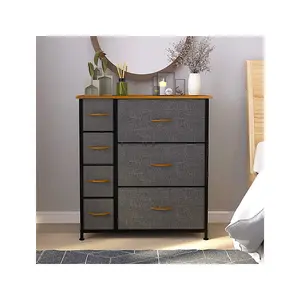 Customized 5L-209 Hot Sale Metal Storage Drawer Tower 7 Drawers Chest For Bedroom And Entryway