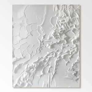 Peinture à l'huile abstraite personnalisée, peinte à la main sur toile, décoration murale pour petit espace, décoration d'appartement - Product Image 2